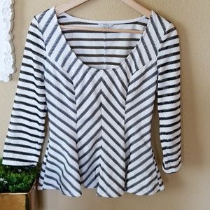 Guess peplum top